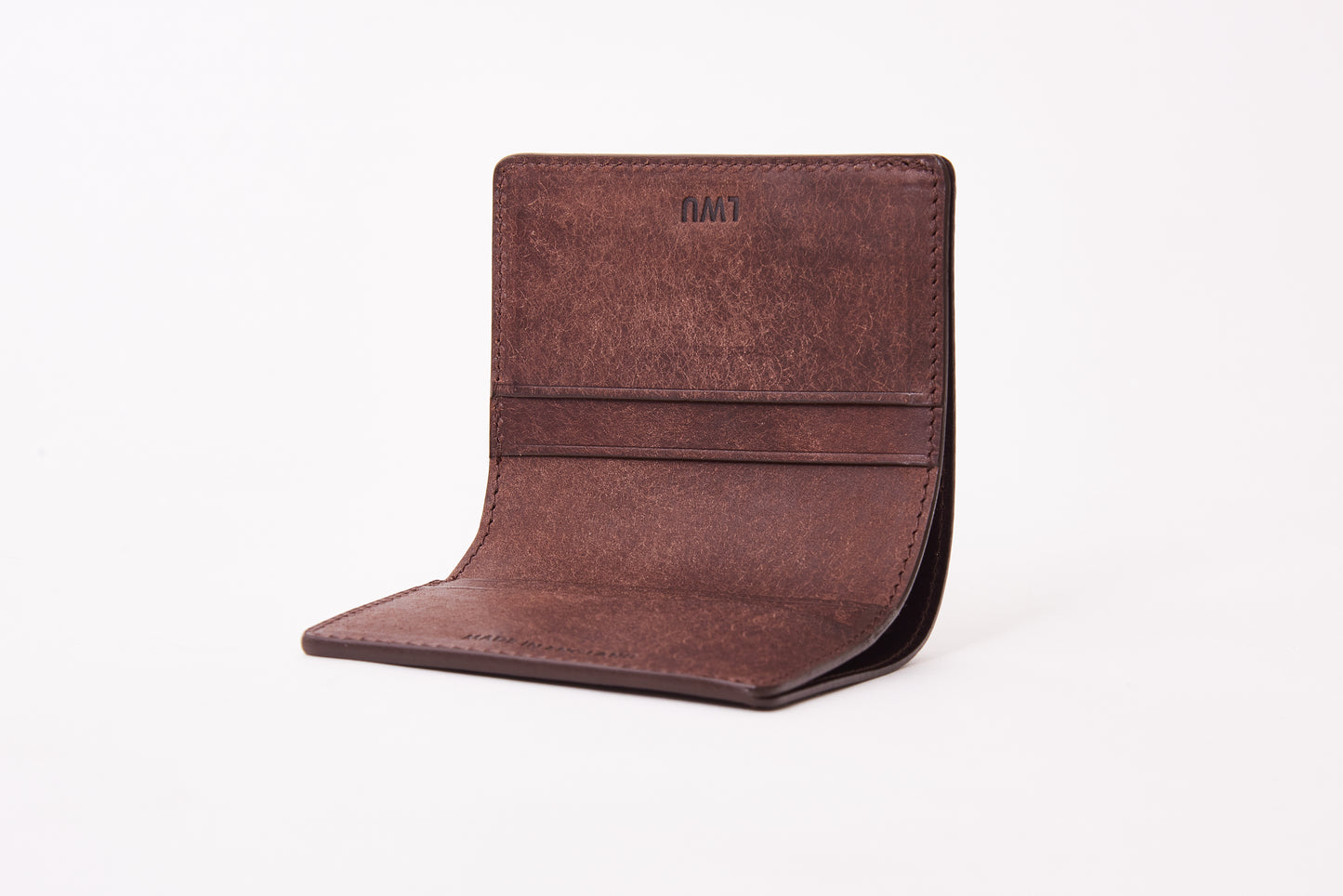 Palm Micro Wallet – Chestnut