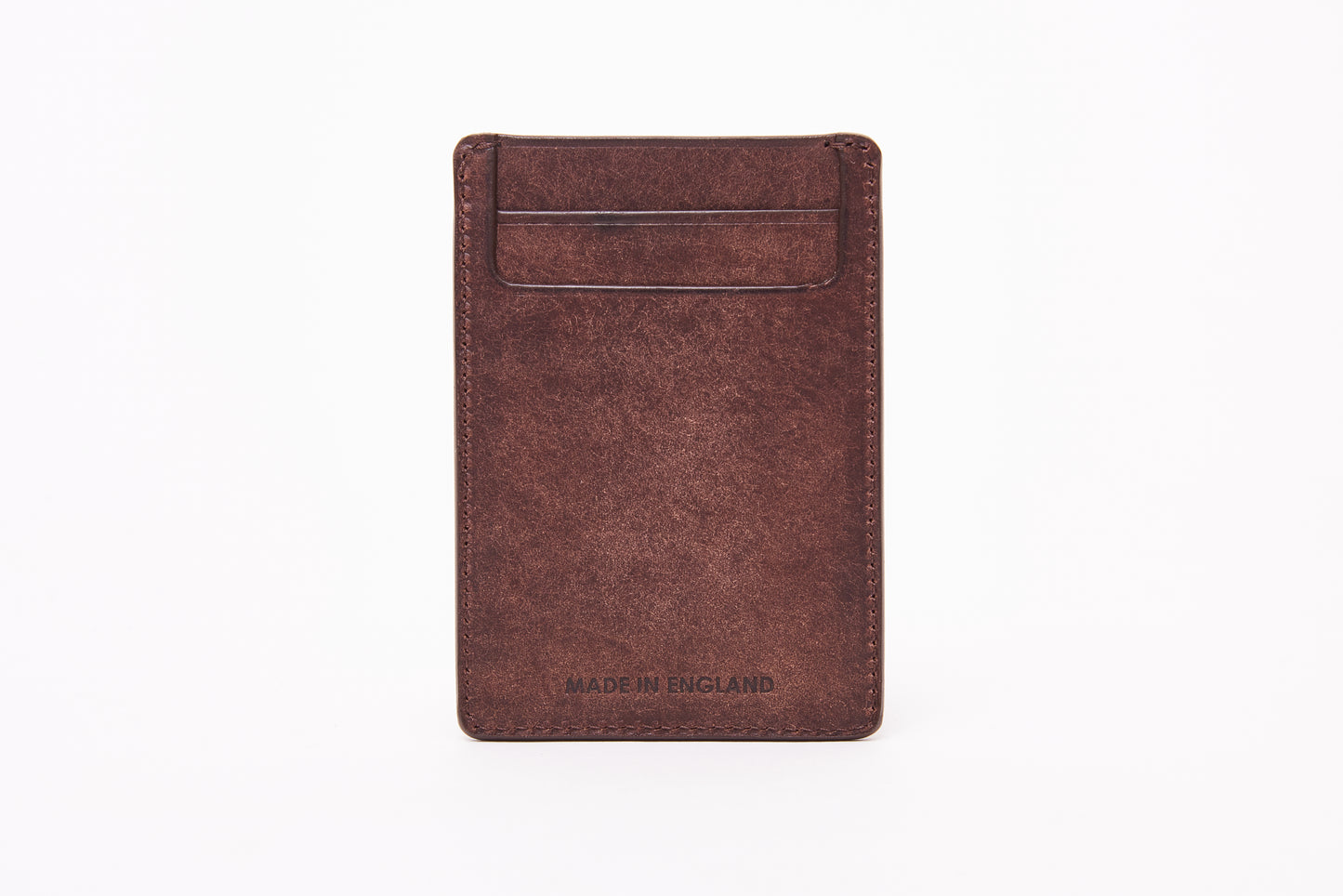 Tyne Card Holder - Chestnut